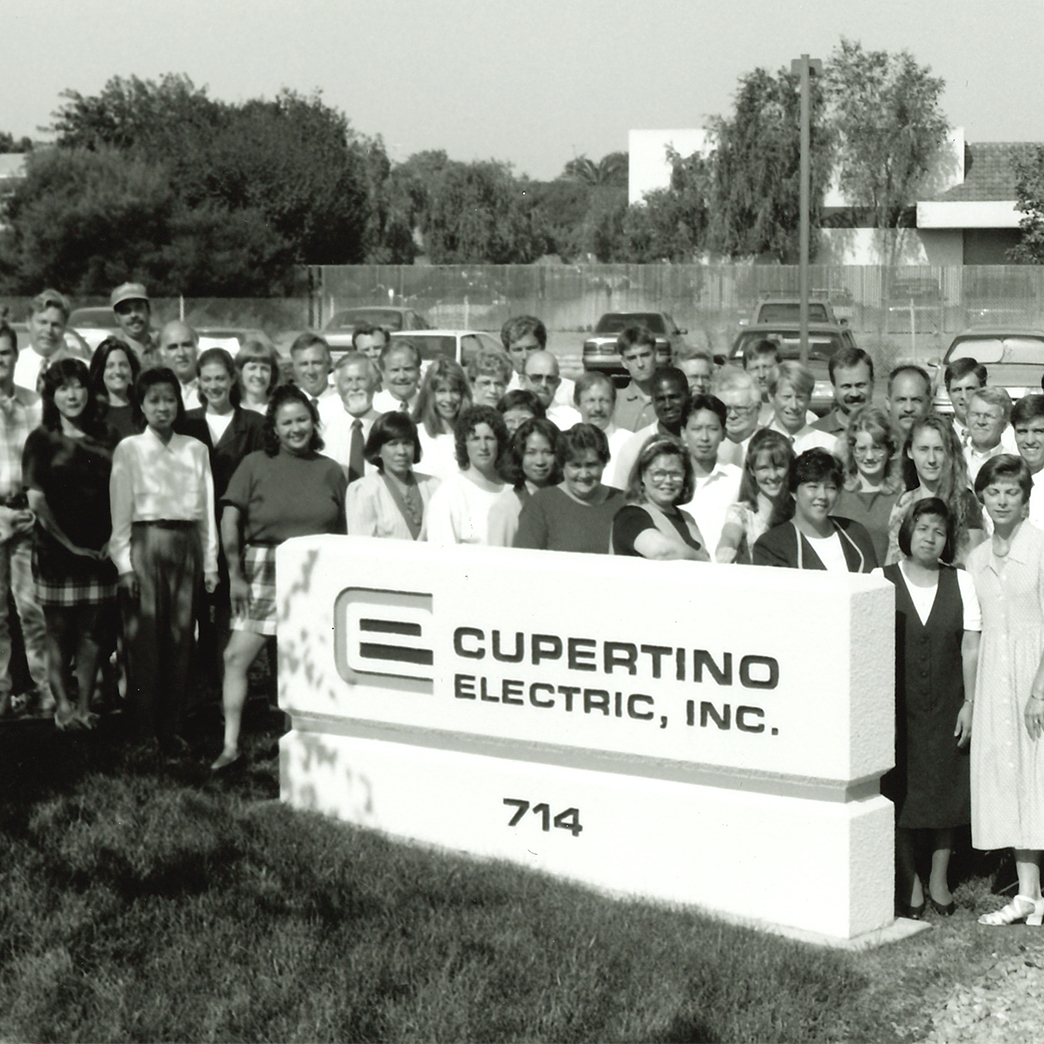 The Cupertino Electric team in 1960