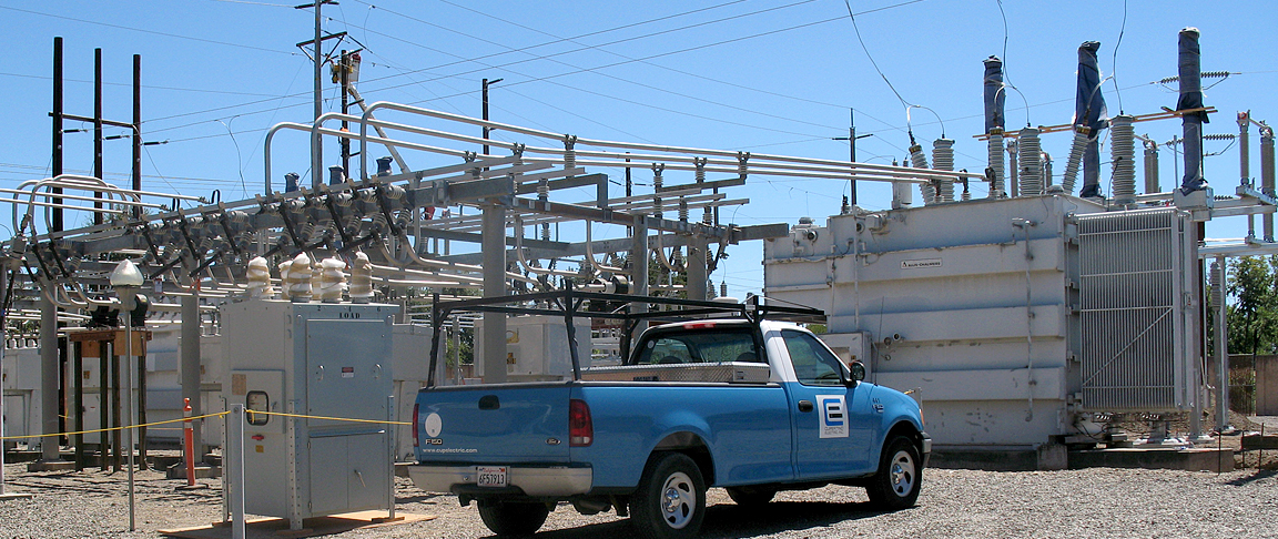 Close look at the solar PV system installation