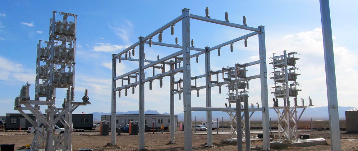 copper mountain solar plant substation