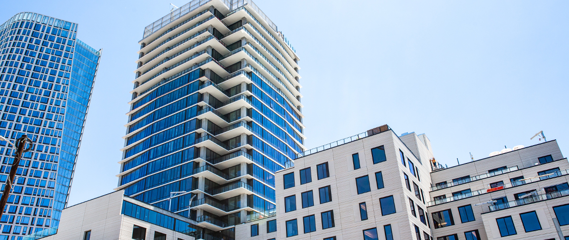 The 30 Otis high-rise residential construction site.