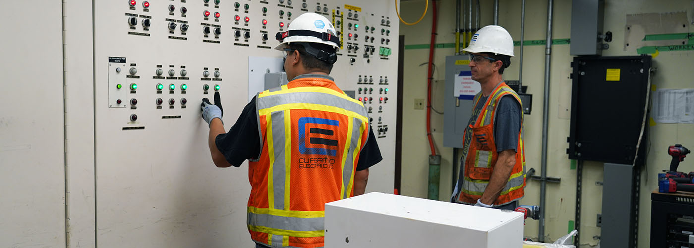 Electricians at SFPUC