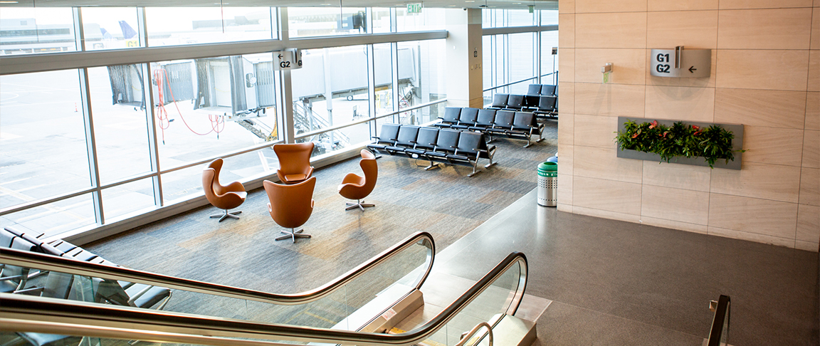 San Francisco International Airport International Terminal Building boarding area