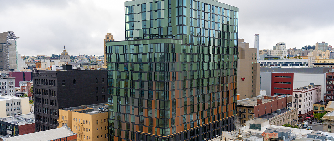 The George Apartments San Francisco exterior