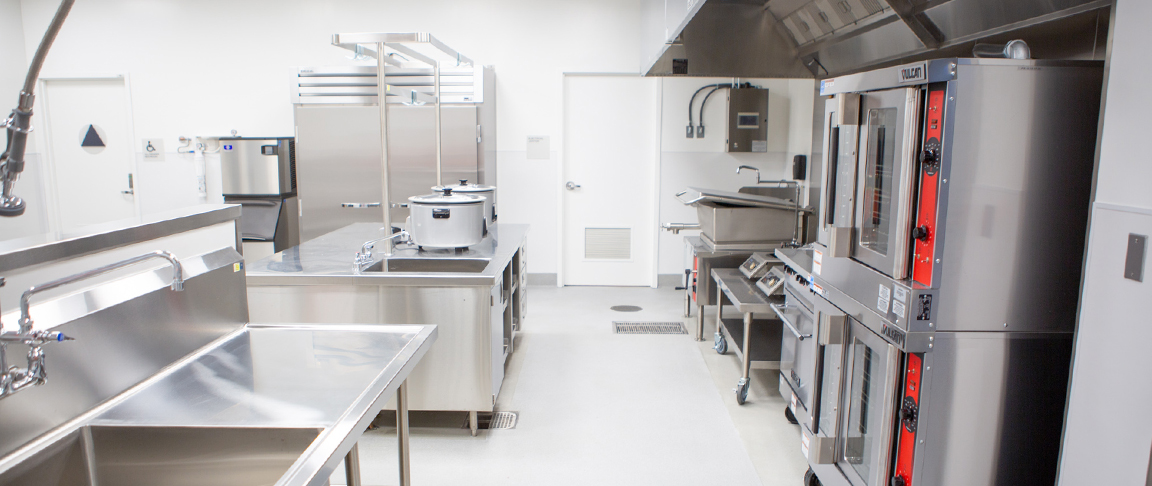 Vietnamese American Services Center commercial kitchen